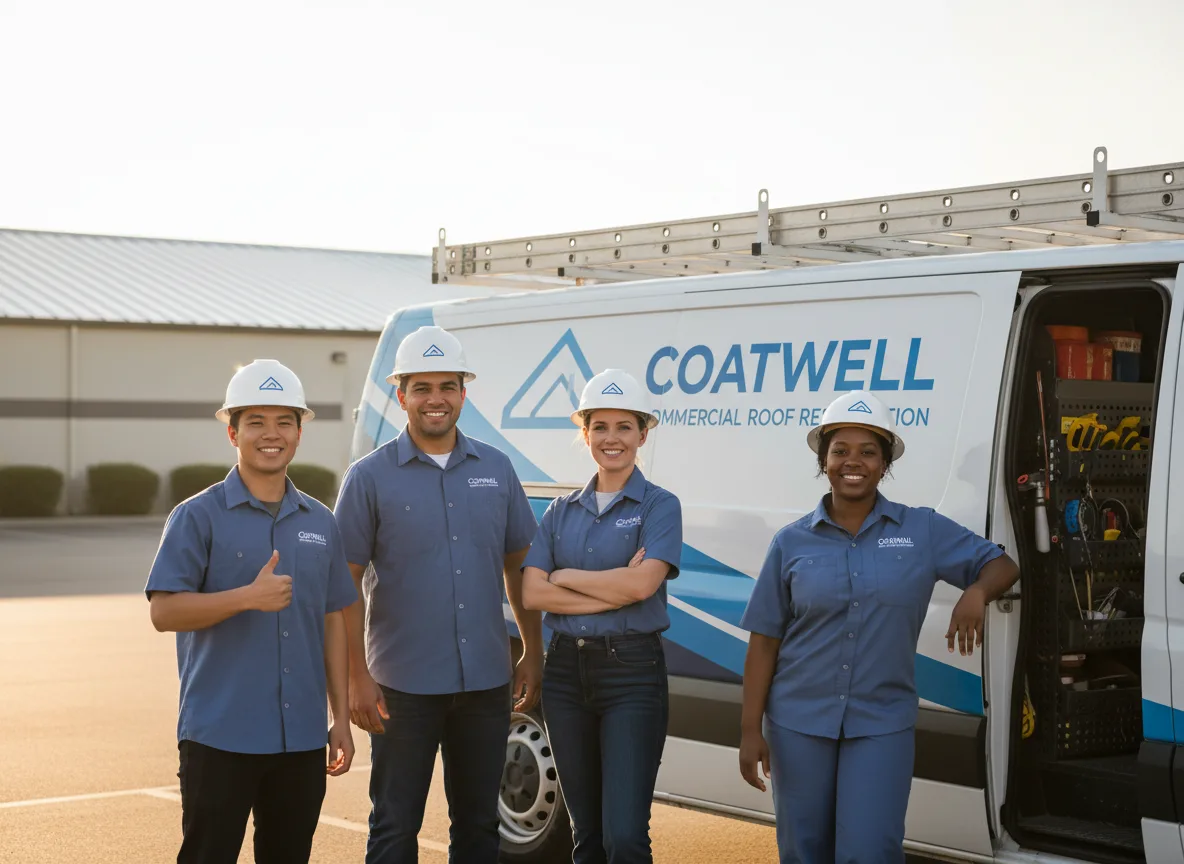 Commercial roof coating company in River Falls, WI